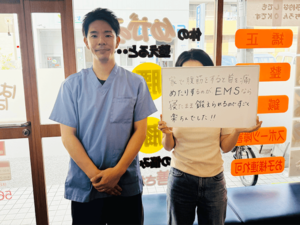 寝たまま鍛えられるのですごく楽ちんでした！！